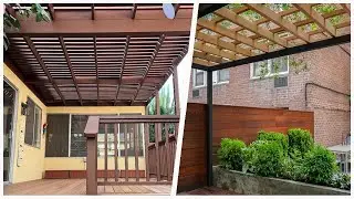 75 Ground Level Deck With A Pergola Design Ideas You'll Love 😊