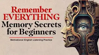 How to Remember Everything Easily || Slow & Motivational English Listening Practice 