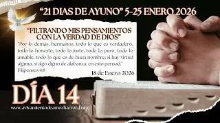Día 14 “Filtrando mis pensamientos con la palabra de Dios” Pastora Alejandra Medrano 