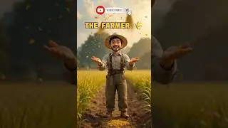 Life of a Rice Farmer | 3D Cartoon Animation in 4K | Heartwarming Farming Story #farmer