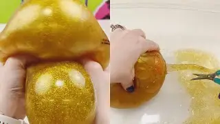 Can you make slime out of this giant gold stress ball??