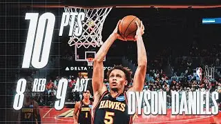 DYSON WITH A NEAR TRIPLE DOUBLE AS HAWKS GET A HUGE NBA CUP WIN OVER THE CAVS!🔥