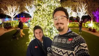 Holiday Lights at the Florida Botanical Gardens in Largo.