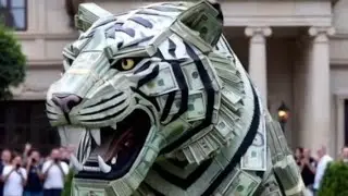Money: a language everyone understands| Living the high life, one dollar bill at a time.