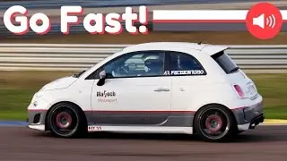 260 HP Fiat 500 Abarth by AR Precision Turbo & Mattech Motorsport - On-Board & Super Power!