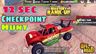 Off The Road Dustmaker Mastery Task Finish 40 Checkpoint Hunt Challenges || OTR shortest Checkpoint