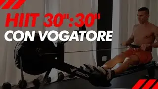 Allenamento Completo con Vogatore Merach R50 con tecnica HIIT 30