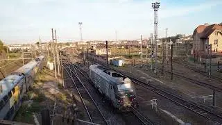 Passage d'une BB 75000 Lineas