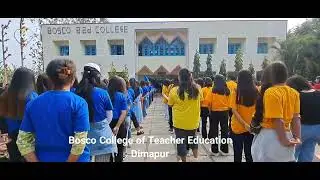 Bosco College of Teacher Education,  Dimapur,  Nagaland | Inauguration of Sports Events 2023