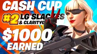 2ND in DUO CASH CUP w/ ClarityG ($1,000) | LG Slackes