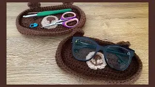 ✨ Tuto Crochet : Repose-Lunettes Ours 🧸👓 | ou Vide-Poches !