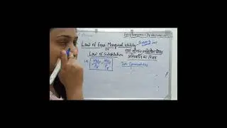 #Micro Economics series(class-5)#Law of Equi marginal Utility#Tgtpgt#biharstet#bpsc#Ltgrade#GIC📊📝📈
