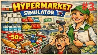 🔴Hypermarket Simulator| Endlich bekommen wir Lagerraum und viele Kunden #03