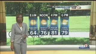 Today's forecast? 'Just perfect' as humidity remains low