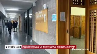 15 GENNAIO 2026 - S. VITO DEI N.NNI (BR) - MEDICO NON RILEVO' INFARTO LETALE, INCHIESTA ARCHIVIATA