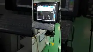 Testing Post Processor for Wire cut Mitshubishi_FA_Tech_4axis