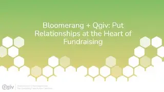 Bloomerang + Qgiv: Поставьте отношения в основу фандрайзинга!