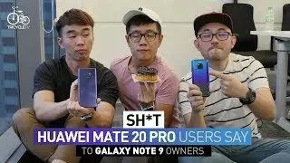 Sh*t Huawei Mate 20 Pro User Says to Samsung Note 9 Owner | TricycleTV