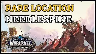 Needlespine Rare Location WoW Nazjatar