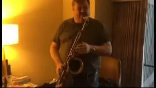 Joel Frahm plays his CE Winds Sig (tribute to otto link slant) on Selmer Mark vi tenor saxophone