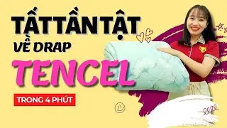 DRAP TENCEL LÀ GÌ? | TẤT TẦN TẬT VỀ DRAP TENCEL MÀ BẠN CẦN BIẾT | KHONEMTONGHOP.COM