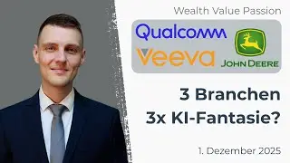 Deere Aktie bald mit R&uuml;ckenwind? Veeva Systems Aktie. Qualcomm Aktie mit Datacenter KI-Fantasie?
