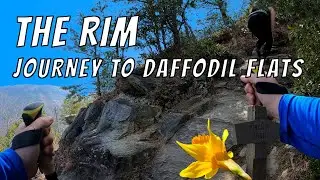 #MTBPlanB Crazy steep hike! Pinchin trail to Daffodil Flats Linville Gorge.