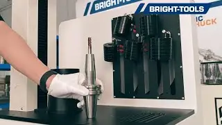 Shrink Fit Machine#brighttools #cnctoolholder #shrinkfitchuck  #highprecision #shrinkfitmachine
