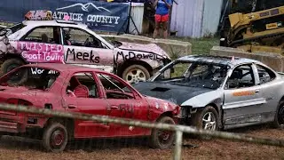 Patrick County VA &ldquo;Powder Puff&rdquo; Demolition Derby 