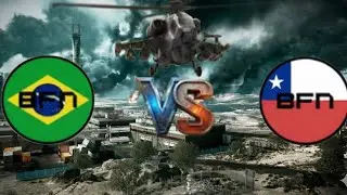 BF6 | Team BR vs Team Chile | SCQ x8 | BFN Semi Finals | Pilot POV | Mapa Firestorm