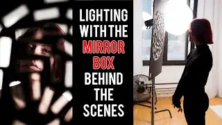 Flash Lighting with a Mirror Box || Behind The Scenes || Yvens B Photography