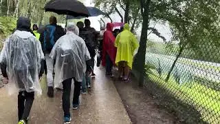 Walking up the Kemmel at Circuit de Spa-Francorchamps -Formula 1 2023