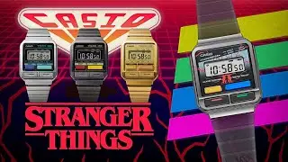 Casio Vintage Stranger Things A120WEST-1ADR collaboration model