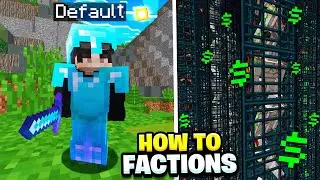 HOW TO PLAY FACTIONS *SOLO* WITH DEFAULT RANK! | Minecraft Factions | TheArchon Amber [1]