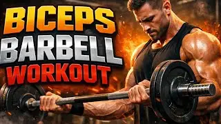 Biceps Barbell 💪 Day 21 #fitness #motivation #gym #gymworkout #workout #shorts #yt #fitnessjourney