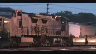 Q199 Switching in Monroe Yard