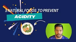 5 natural foods to prevent acidity #health #education #acidity #acidreflex #guthealth #doctor #dr