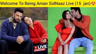 [15 JAN] 12 Days to go Shehnaaz Gill Birthday 😍 Being Aman SidNaaz Fans Live❤️