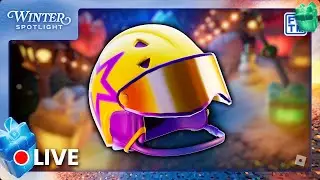 WINTER SPOTLIGHT Star Creator Helmet  | GIVEAWAY| Shortest Queues | Roblox