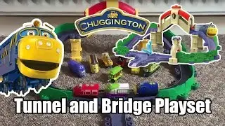 Chuggington Stack Track Tunnel and Bridge Playset - Brewster, Wilson & Koko