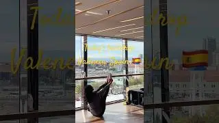 🧘&zwj;♀️at Valencia,🇪🇸 #yoga #valencia #spain #explora #cruisecrew #indianseafarer #msccruises #yogi
