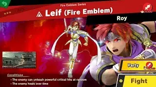 642. Leif (Fire Emblem) - Fair Spirit Battle - Super Smash Bros. Ultimate