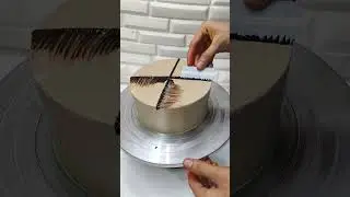 Chocolate Cake Design #viral #cake #video #cakedecoration #shorts #youtubeshorts #viral #tending