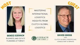 Mastering International Logistics with David Gross #customerfirst
