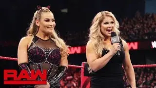 Бет Феникс объявляет о своем выходе из отставки на WrestleMania: Raw, 18 марта 2019 г.