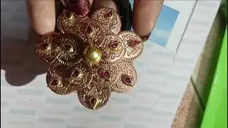 Coin work hair band for girls and ladies 🧡🧡🧡🧡