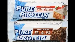 Pure Protein Bar: Strawberry and Chocolate Deluxe Review