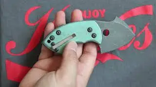 War Toad Friction Folder Knife By Tuffthumbz