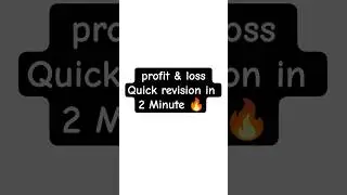 Profit & Loss Formulas | One Shot Revision for  Bank | SSC | Railway