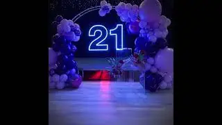 Birthday Party Neon Signs #birthdaydecor #birthdaysign #partydecor #partysupplies#birthdaythemes